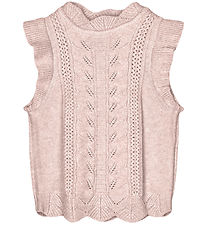 Fliink Waistcoat - Knitted - Viscose - Alilly - Peach Whip