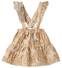 Fliink Skirt w. Suspenders - Shimmer - Sandshell Shimmer