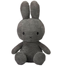 Bon Ton Toys Peluche - 70 cm - Miffy Assis - Corduroy Grey