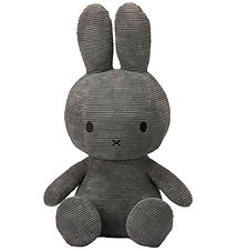 Bon Ton Toys Knuffel - 70 cm - Miffy Zittend - Corduroy Grey