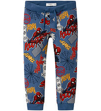 Name It Sweatpants - NmmOctas - Spider-Man - Bijou Blue
