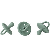 Liewood Pacifiers - Silicone - 3-Pack - Size 1 - Paula - Pepperm