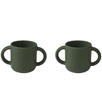 Liewood Cups - Silicone - 2-Pack - Gene - Hunter Green