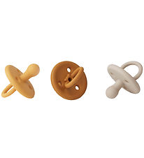 Liewood Pacifiers - Silicone - 3-Pack - Size 1 - Paula - Yellow