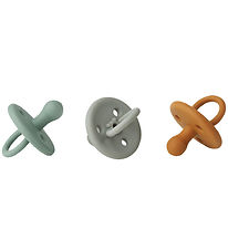 Liewood Pacifiers - Silicone - 3-Pack - Size 2 - Paula - Blue Mu