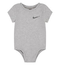 Nike Bodysuit s/s - Carbon Heather