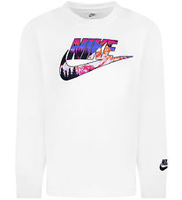 Nike Blouse - White w. Print