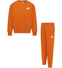 Nike Sweat Set - Campfire Orange w. Print