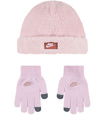 Nike Bonnet/Gants - Rose Mousse