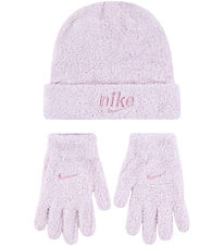 Nike Mössa/Handskar - Rosa Skum
