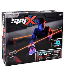 SpyX - Lazer-valalarm - Zwart/Zilver/Rood
