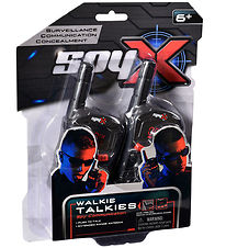 SpyX - Walkietalkies - Zwart/Rood