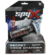 SpyX - Geheime stemwisselaar - Zwart/zilver
