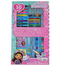 Gabby's Dollhouse Colouring Set - 52 Parts