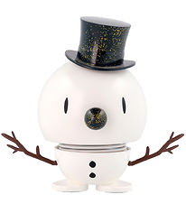 Hoptimist Snowman - Medium+ - 10.8 cm - White/Blue