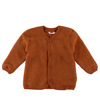 Joha Cardigan - Wolle - Orange