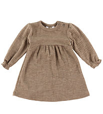 Joha Dress - Wool - Brown