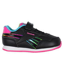 Reebok Classic Shoe - Royal CL Jog 3.0 - Running - Black/Pink/Gr