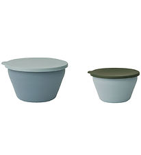 Liewood Bowls - Silicone - Foldable - 2-Pack - Dale - Blue Multi