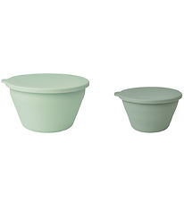 Liewood Bowls - Silicone - Foldable - 2-Pack - Dale - Dusty Mint