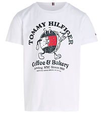 Tommy Hilfiger T-Shirt - Tommy Bagels - White