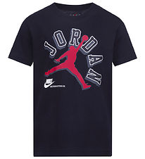 Jordan T-Shirt - Schwarz m. Rot