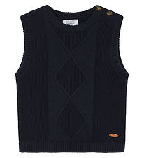 Hust and Claire Waistcoat - Knitted - Perrie - Navy
