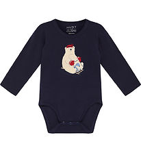 Hust and Claire Bodysuit l/s - Billy - Navy