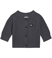Calvin Klein Cardigan - Prjónað - M eyðimörk grár