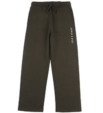 Lyle & Scott Pantalon de Jogging - Loose Fit - Raisins secs