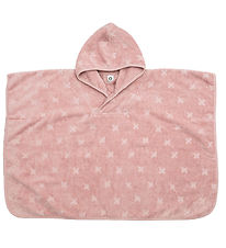 Müsli Baby towel - Poncho - Rose Sugar