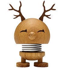 Hoptimist Reindeer Bimble - Small - 9.5 cm - Oak