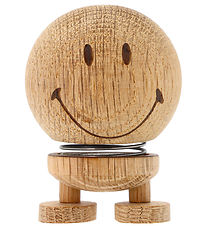 Hoptimist Smiley - Small - 6.6 cm - Raw Oak