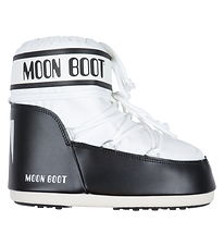 Moon Boot Bottes d'Hiver - Icne Faible Nylon - Blanc
