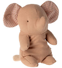 Maileg Soft Toy - Safari Friends - Small Elephant - Pink