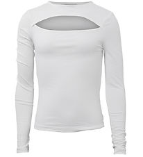 Hound Blouse - Cutout Top - Off White