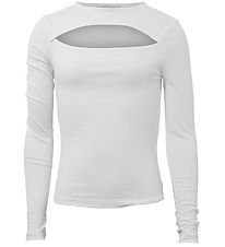 Hound Blouse - Cutout Top - Off White