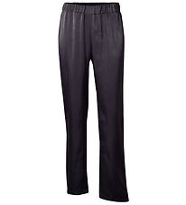 Hound Trousers - Silky Pants - Black