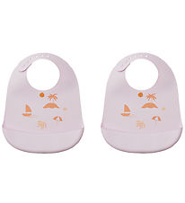 Liewood Bibs - Tilda - 2-Pack - Seaside/Light Lavender