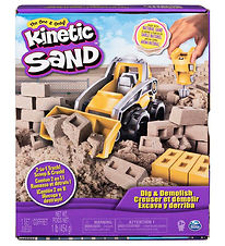 Kinetic Sand Rantasetti - Kaivaa ja purka - 454 g