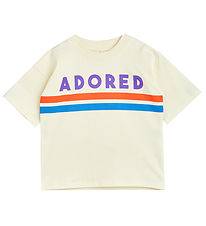 Mini Rodini T-Shirt - Aanbeden - Offwhite