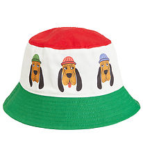 Mini Rodini Bucket Hat - Bloodhound - Multi