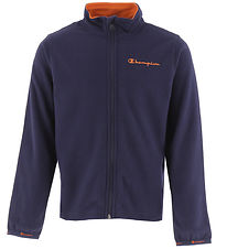 Champion Fleece Jacket - Navy/Orange