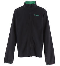 Champion Fleece Jacket - Black/Green