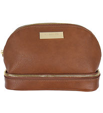 Rosemunde Toiletry Bag - Make-up - Cocoa Brown/Gold