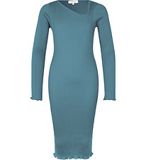 Rosemunde Kleid - Rib - Paris Blue