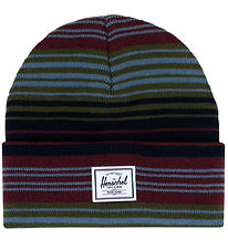 Herschel Mössa - Stickad - Elmer - Steel Blue/Port Multi Stripe