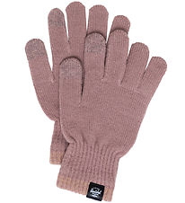 Herschel Gloves - Knitted - Classic+ Stripe - Ash Rose