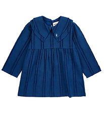 Bobo Choses Kjóll - Barn Lurex Striped - Blár