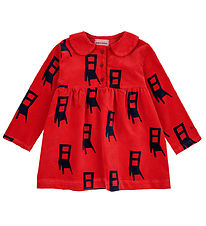 Bobo Choses Dress - Velvet - Have A Seat - Red